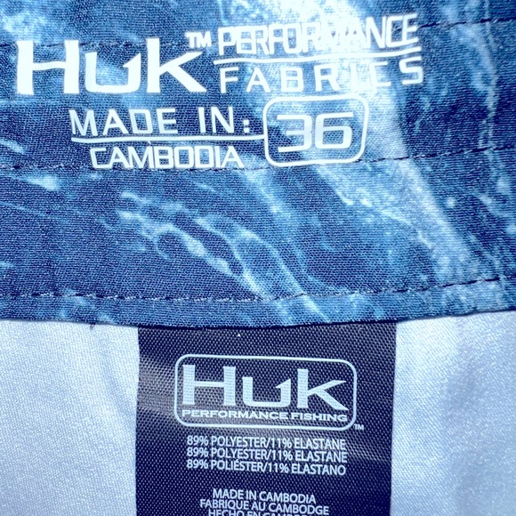 Men’s HUK Hybrid shorts - Picture 3 of 4